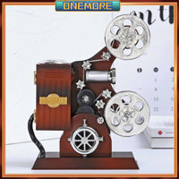 [Trọng Kho] Máy chiếu phim cổ điển Hộp nhạc trang sức có gương điểm-Onemore