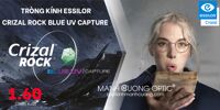 TRÒNG KÍNH 1.60 ESSILOR CRIZAL ROCK BLUE UV CAPTURE