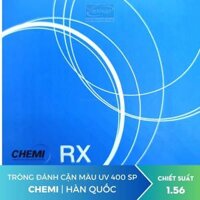 Tròng kính cận màu Chemi RX 1.56 UV400 SP CRYSTAL U2 COATED