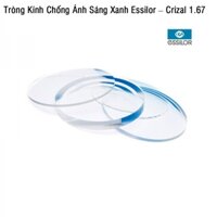 Tròng Kính Chống Ánh Sáng Xanh Essilor – Crizal 1.67