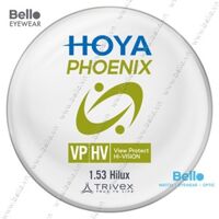 Tròng Kính Chống Tia UV Chống Vỡ Hoya Phoenix 1.53 HVP Hilux