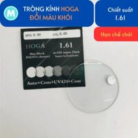Tròng kính Hoga Đổi Mầu chống ánh sáng xanh 1.61