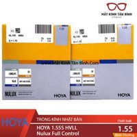 TRÒNG KÍNH HOYA 1.55 HVLL Nulux Full Control Chính Hãng