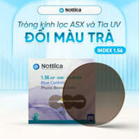 Tròng kính NOTICA N5 Jelly Series – Đổi Màu Trendy, Chống Ánh Sáng Xanh / 1.56 ASP Đổi Màu Trà (Độ: 0.00 ~ -6.00 , Loạn: 0.00 ~ -2.00)