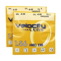Tròng kính Velocity 1.56-HMC-EMI - sp là nguyên tròng chưa mài màu sắc thời trang