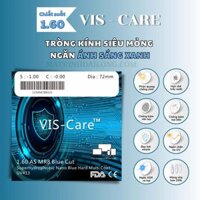Tròng Kính Vis-Care 1.60 AS MR8 Blue Cut UV
