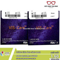 Tròng Kính Vis-Care 1.60AS MR-8 Nano Blue SHMC