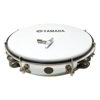 Trống Lắc Tay - Lục Lạc Gõ Bo Tambourine Yamaha MT6-102A - Trắng