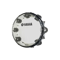 Trống lắc tay, Lục lạc gõ bo, Tunable Tambourine - Yamaha MT6 (MT6-W2) - Size 10 inch (10"), khung inox, màu trong suốt