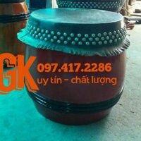trống lân, trống múa lân sư rồng 5 tấc