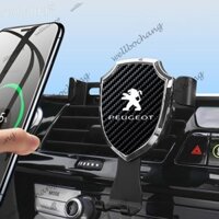 Trọng Lực Giá Đỡ Điện Thoại Ô Tô Lỗ Thông Khí Kẹp Gắn Di Động Đứng GPS Hỗ Trợ Cho Xe Đạp Peugeot 308 307 206 208 207 3008 508 407 2008 5008 406