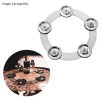 Trống mới chũm chọe Hi Hat Tambourine Drum Steel Bells Nhạc cụ gõ [mainstreamfu]