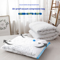 Trong Suốt Trong Suốt Hút Chân Không Nén Túi Bảo Quản Không Khí Quần Áo Hút Chân Không Túi Hút Chân Không Chăn Bơm Tay Dày Bộ Kích Thước Khác Nhau