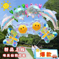 Trong Suốt Trong Suốt Nhiều Màu Sắc Bướm Cá Heo Cua Kẹp Giữ Bóng Mẫu Giáo Trường Tiệc Sự Kiện Trang Trí20250330