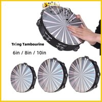 Trống Tambourine 6in 8 Trong 10in Bằng Gỗ 6 Trong 10 Inch Siêu Nhẹ Tiện Dụng