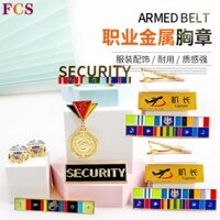 [Trong vòng 24 giờ✈] Huy hiệu an ninh Huy hiệu an ninh Đồng phục Logo Huy hiệu an ninh Huy hiệu vàng Bạc Huy hiệu kim loại Huy hiệu phi công Huy hiệu☛Thuyền trưởng Phi công Thuyền trưởng Giá trị bánh xe Đồng phục nối đất nhỏ dài Aired Quần yếm chất lượng