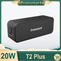 Tronsmart Element T2 Plus Loa Bluetooth 5.0 ngoài trời chống thấm nước IPX7 20W chơi nhạc lên tới 24 giờ