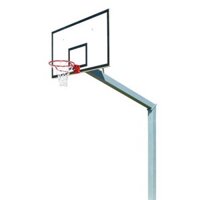 TRỤ BÓNG RỔ NGOÀI TRỜI SODEX S14220GC CHÔN CỐ ĐỊNH, CHIỀU CAO VÀNH RỔ 3.05M