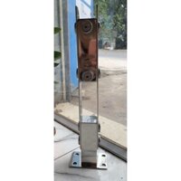 Trụ Cầu Thang kính 40x40 / INOX 304