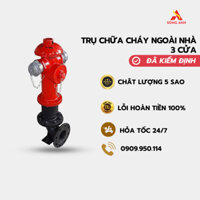 Trụ chữa cháy ngoài trời 3 cửa Trung Quốc