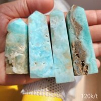 trụ đá xanh blue hemimorphite mini