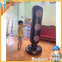Trụ đấm bốc dành cho bé và người lớn, Bao cát đấm bốc boxing hơi tự cân bằng, Bao đấm boxing bơm hơi