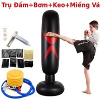Trụ đấm bốc dành cho bé và người lớn, Bao cát đấm bốc boxing hơi tự cân bằng, Bao đấm boxing bơm hơi