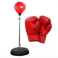 Trụ đấm boxing phản xạ dành cho trẻ em và người lớn(1m40)