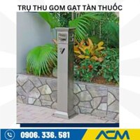 Trụ gạt tàn thuốc inox chất lượng cao