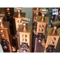 Trụ kính cầu thang , lan can inox
