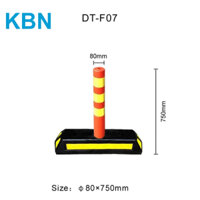 trụ phân làn giao thông có đế cao su