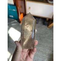 Trụ Smoky quartz thien nhien