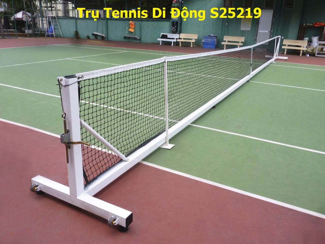 Trụ tennis di động ống kẽm vuông S25219