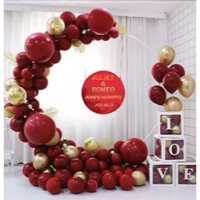 Trụ vòm tròn kết bóng trang trí sinh nhật, sự kiện kích thước 1,8m kèm bóng