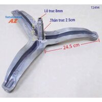 Trục càng 3 chạc máy giặt ELECTROLUX cửa ngang Model EWF 85743 - 80743 - 12843 - 10843 - 10744 - 12844 ( Kèm 3 ốc)
