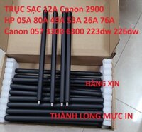 Trục cao su Trục sạc 12A dành cho hộp mực 05A 49A 53A 80A CANON 2900 3300 6300 319 308 315