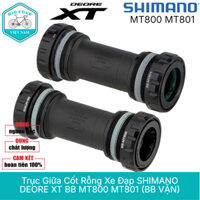 Trục Giữa Cốt Rỗng Xe Đạp SHIMANO DEORE XT BB MT800 MT801 (BB VẶN) - Chính Hãng Nhật Bản
