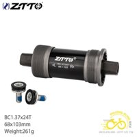 Trục giữa cốt vuông bạc đạn xe đạp ZiTTO 103mm