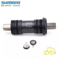 Trục giữa cốt vuông xe đạp SHIMANO BB UN101 123mm