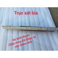 Trục máy xay xát lúa gạo gắn máy mini gia đình