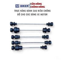 Trục nâng bánh sau xe moto kiêm chống đổ gắp sau Mbiker