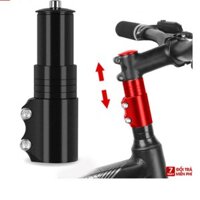 Trục Nâng Tay Lái Xe Đạp Bằng Nhôm Cao 12cm Phù Hợp Ống Trong Phi 28,6mm Điều Chỉnh Độ Cao Ghi Đông Xe Đạp Giúp Đạp Xe Thoải Mái Hơn