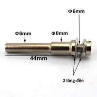 Trục thép 6mm lắp dĩa cưa cắt mài chà nhám lỗ 6mm dùng cho máy khoan cắt đa năng (DO143) - Luân Air Models