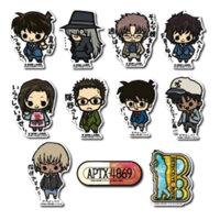 [Trực tiếp từ Nhật Bản] B - SIDE LABEL Sticker Detective Conan Case Closed Vol.2 Japan NEW