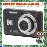(Trực tiếp từ Nhật Bản) KODAK PIXPRO Dễ dàng sử dụng Máy ảnh kỹ thuật số Zoom FZ55-BK 16MP Zoom quang học 5x Góc rộng 28mm Màn hình LCD 2,7 inch (Màu đen)(Direct from Japan) KODAK PIXPRO Easy to Use Zoom FZ55-BK 16MP Digital Camera 5x Optical Zoom