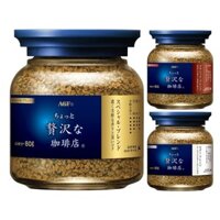 trực tiếp từ Nhật Bản Amazoncojp limit AGF AGF Bộ so sánh chai cà phê hòa tan ở quán cà phê hơi sang trọng 80g x 3 loại Chai nạp lại Bộ các loại Các loại