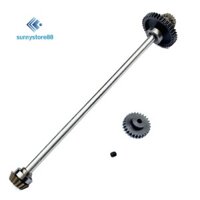 Trục truyền động trung tâm kim loại và bánh răng giảm tốc 27T Bánh răng động cơ cho Wltoys A959-B A969-B A979-B 1 / 18 Bộ phận nâng cấp xe RC