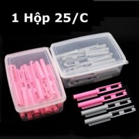 Trục uốn lạnh dập phồng chân tóc ( 1 hộp 25 cây) HUẾ STORE