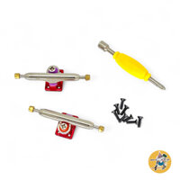 Trục ván trượt ngón tay Fingerboard V2 Red 34mm