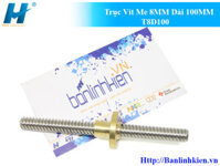 Trục Vít Me 8MM Dài 100MM T8D100                                               Yêu thích